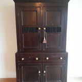 "Food Cupboard" - Dark oak - Wales (Wales) - Late XVIII