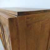 Brutalist art deco sideboard