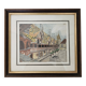 Tableau Ink and pastel - Beaune Hotel Dieu - E Poinet