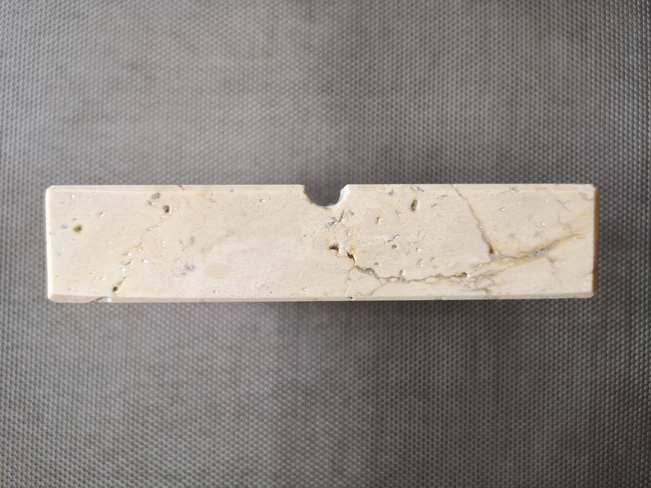 Italian travertine ashtray - 1960s/1970s