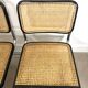 Set of four B32 chairs by Marcel Breuer made in Italy.