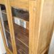 Parisian display cabinet in solid oak
