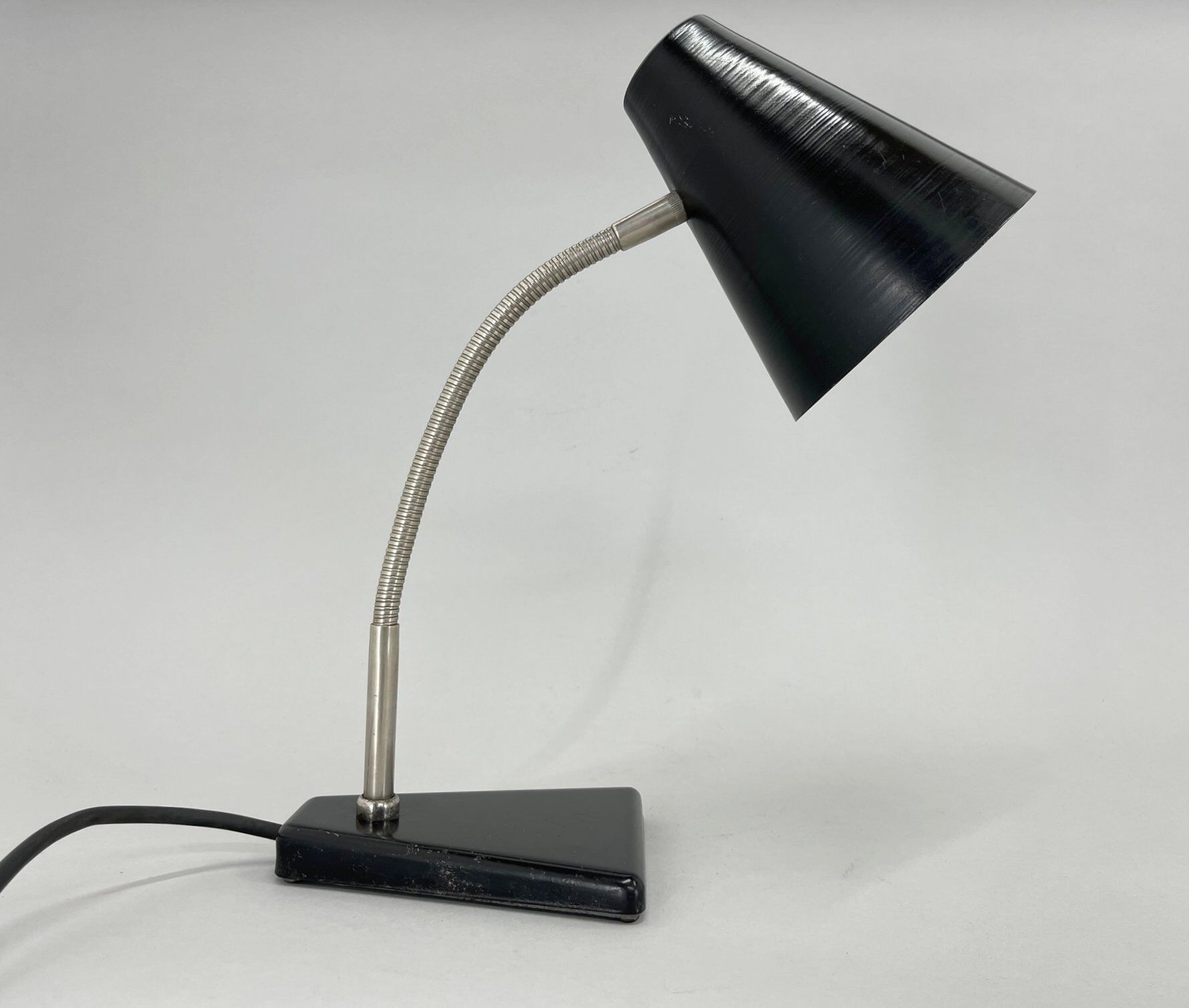 Vintage Industrial Adjustable Table Lamp, 1950's