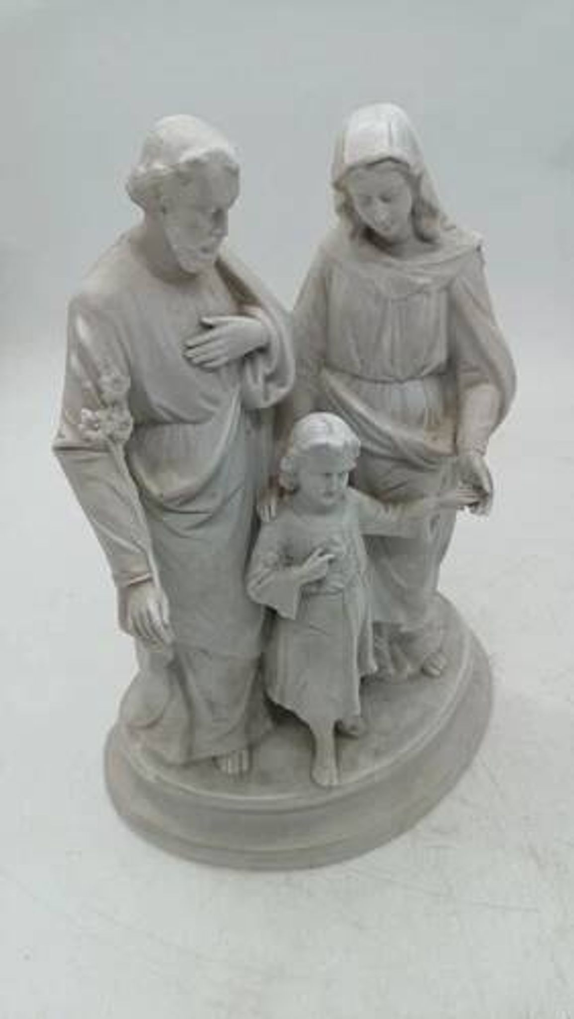 Holy Family in Biscuit Porcelain Firsts 900