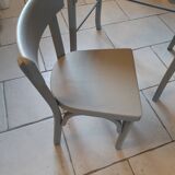 Baumann desk & chair 1950 color Lichen