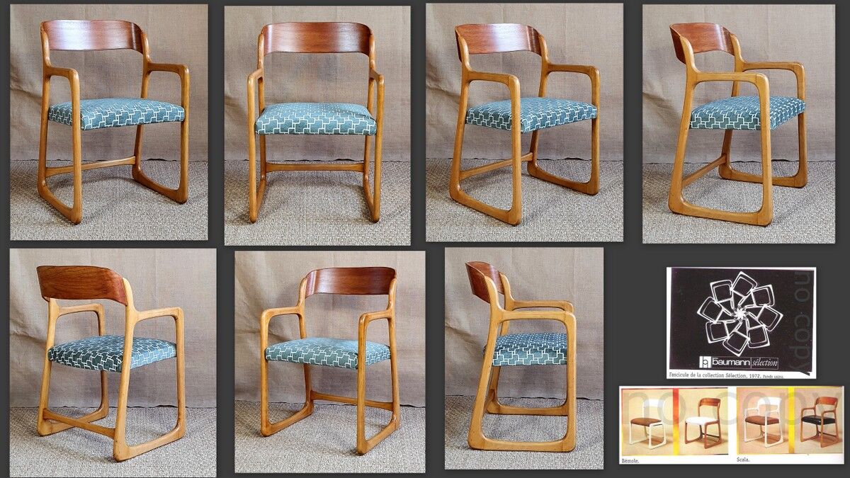 Baumann sleigh chair