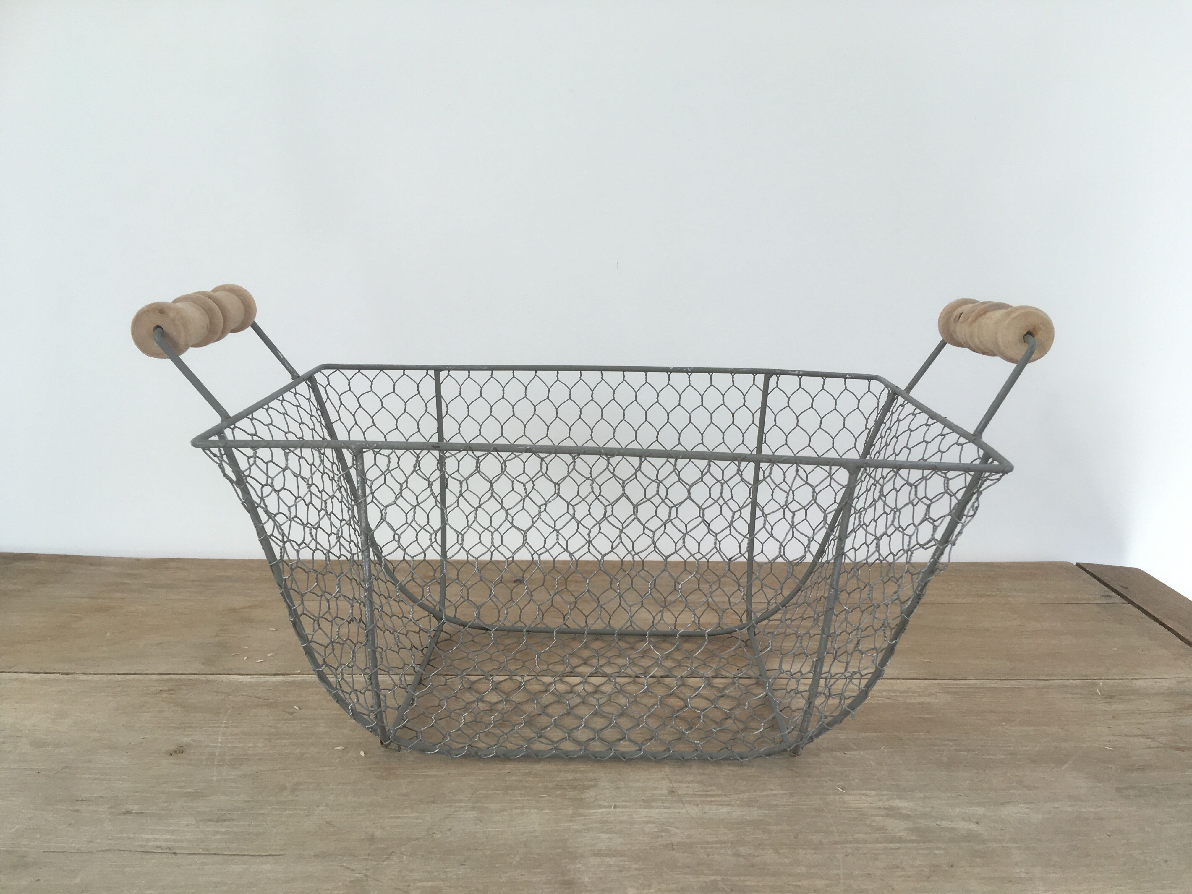 Panier de maraîcher en métal
