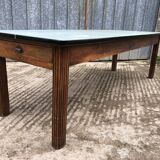 Vintage farm table from the reconstruction period in fir.