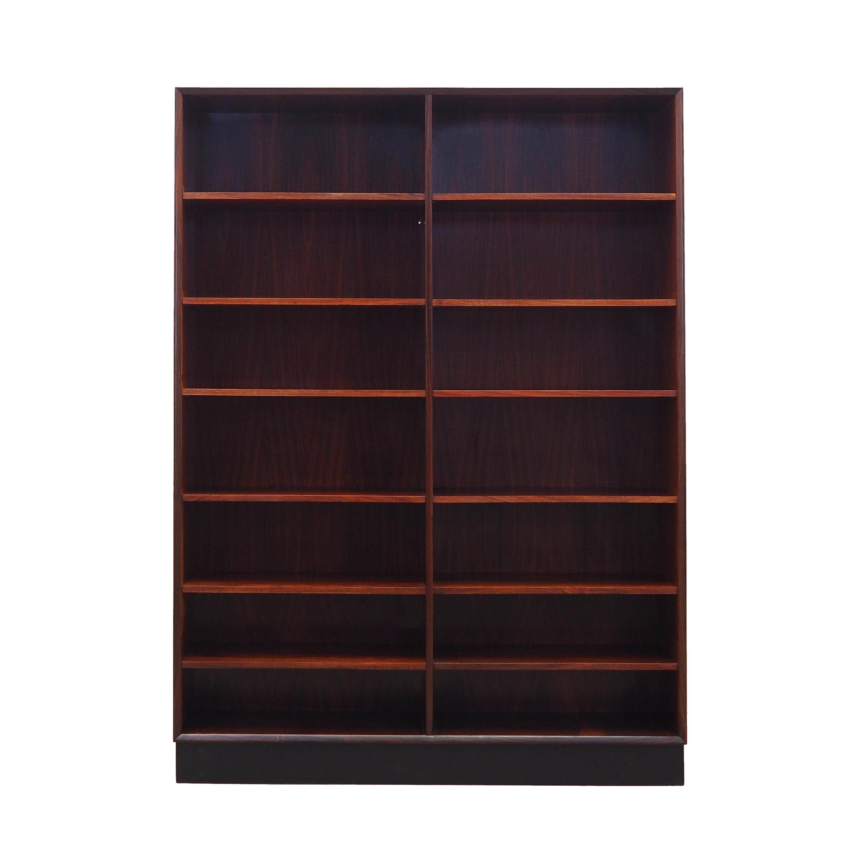 Rosewood bookcase, Danish design, 1970s, manufacturer: Hundevad