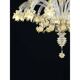 Huge Luxury Italian Chandelier With Flowers and Leaves Murano Glass