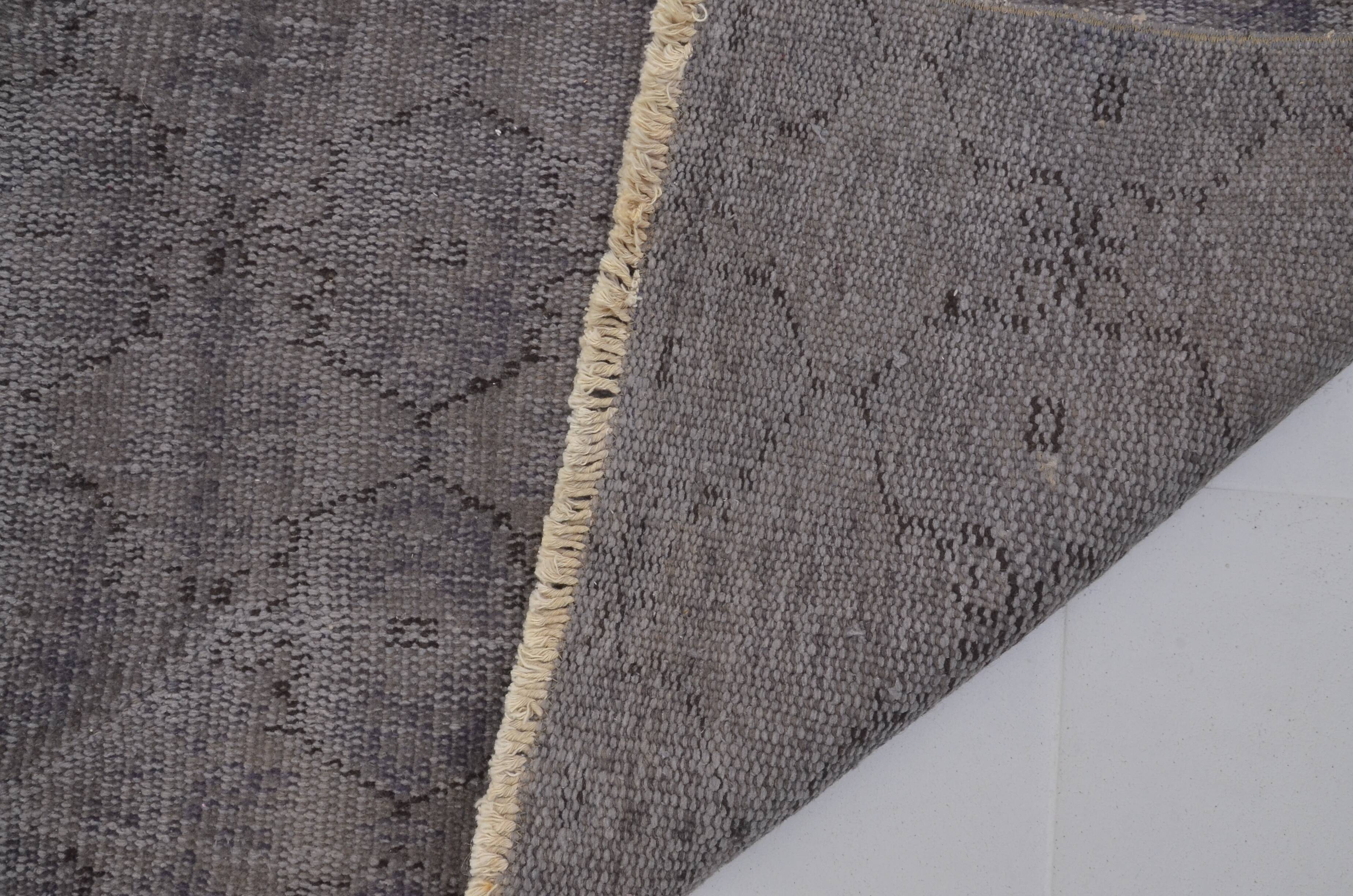 Oushak Handmade Grey Carpet sku 1522