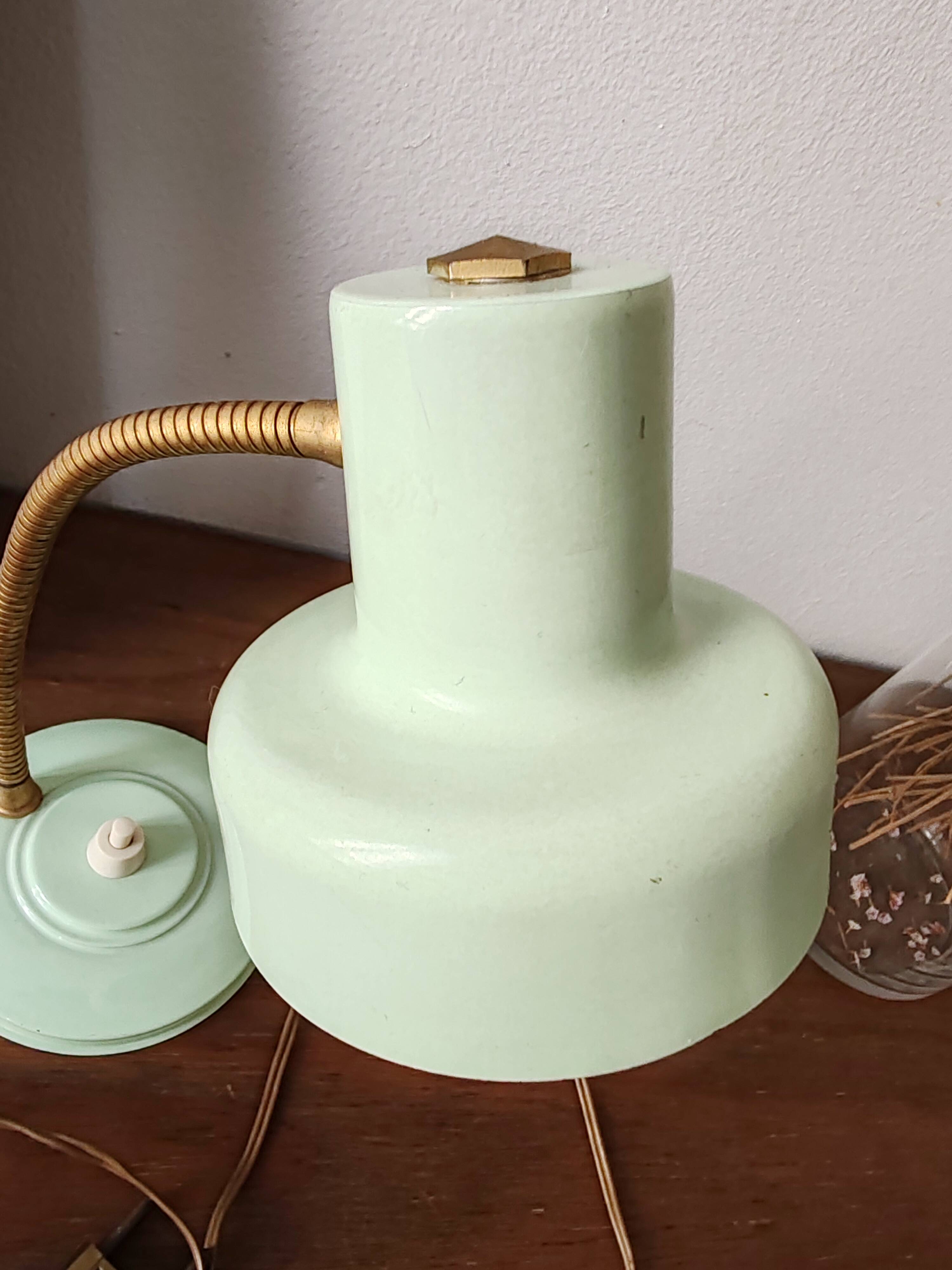 Adjustable vintage table lamp