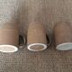 3 mugs en grès