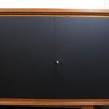 mahogany and black arbus sideboard