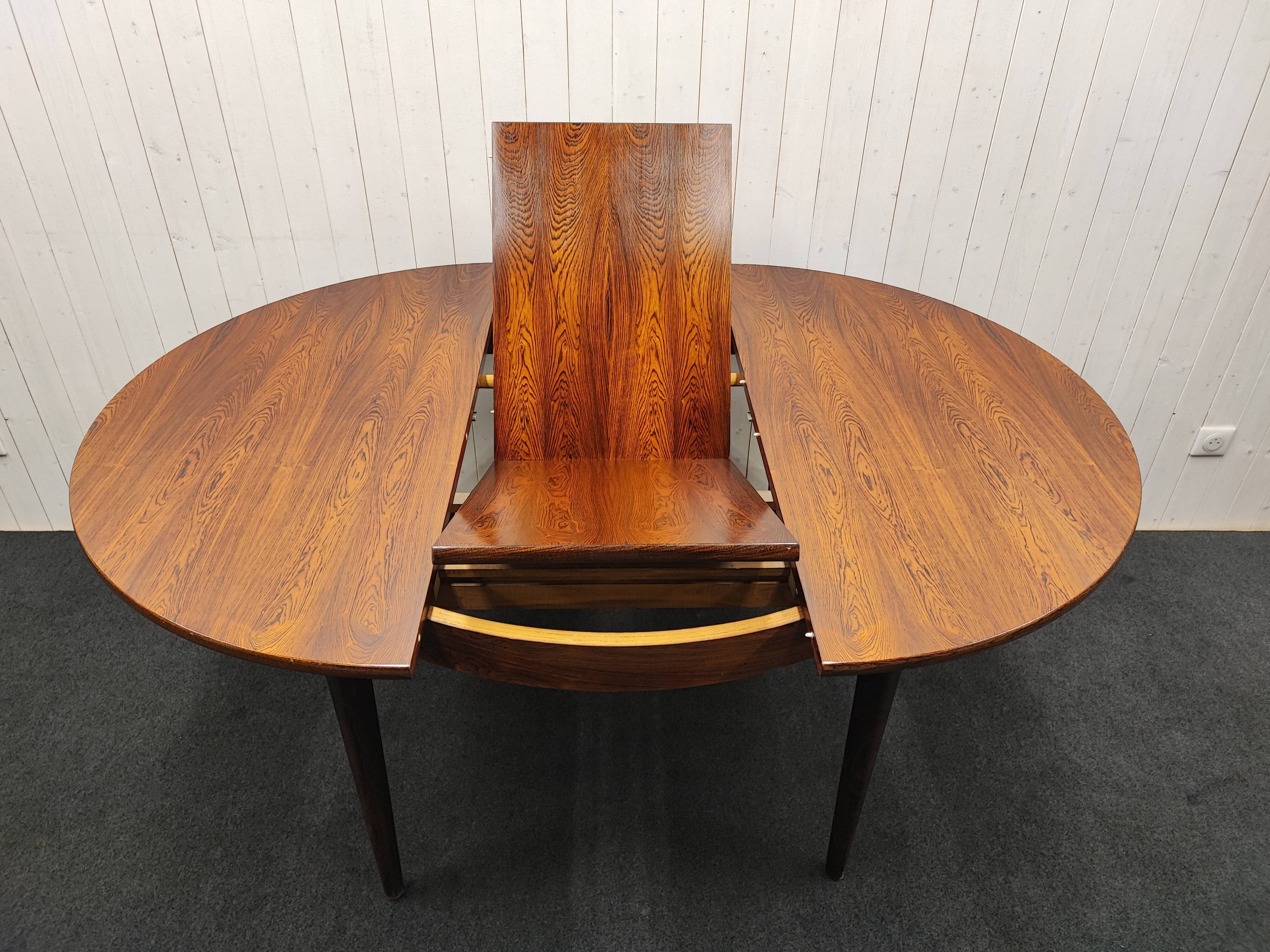Vintage rosewood table