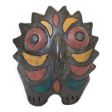 Mexican Pottery Owl from the 70s | Barro Negro Oaxaca | Midcentury