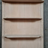 Pharmacy woodwork panel in lacquered wood circa 1900