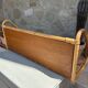 Superb and rare vintage rattan shelf.