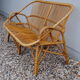 Seat rattan 60s vintage