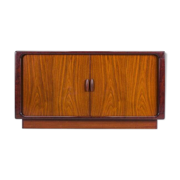Danish rosewood tambour sideboard from Dyrlund, 1960s