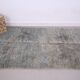 Pale Vintage Moroccan Rug 137 x 295 cm - Berber Wool Rug - Handmade Rug
