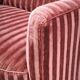 1950s Danish Modern Sculptural Velvet Lounge Armchair