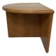 Vintage  side tables in oak minimalist design