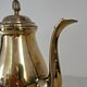 Louis XVI style silver-plated teapot / chocolate pot, early 20th century