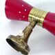 Italian Mid-Century single double cones wall lamp, 1950s
