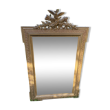 Large gilded mirror from the Louis XIV period