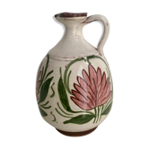 Glazed Indian terracotta pitcher