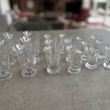 DAUM crystal glass set, KIM EPIS collection - 1950s