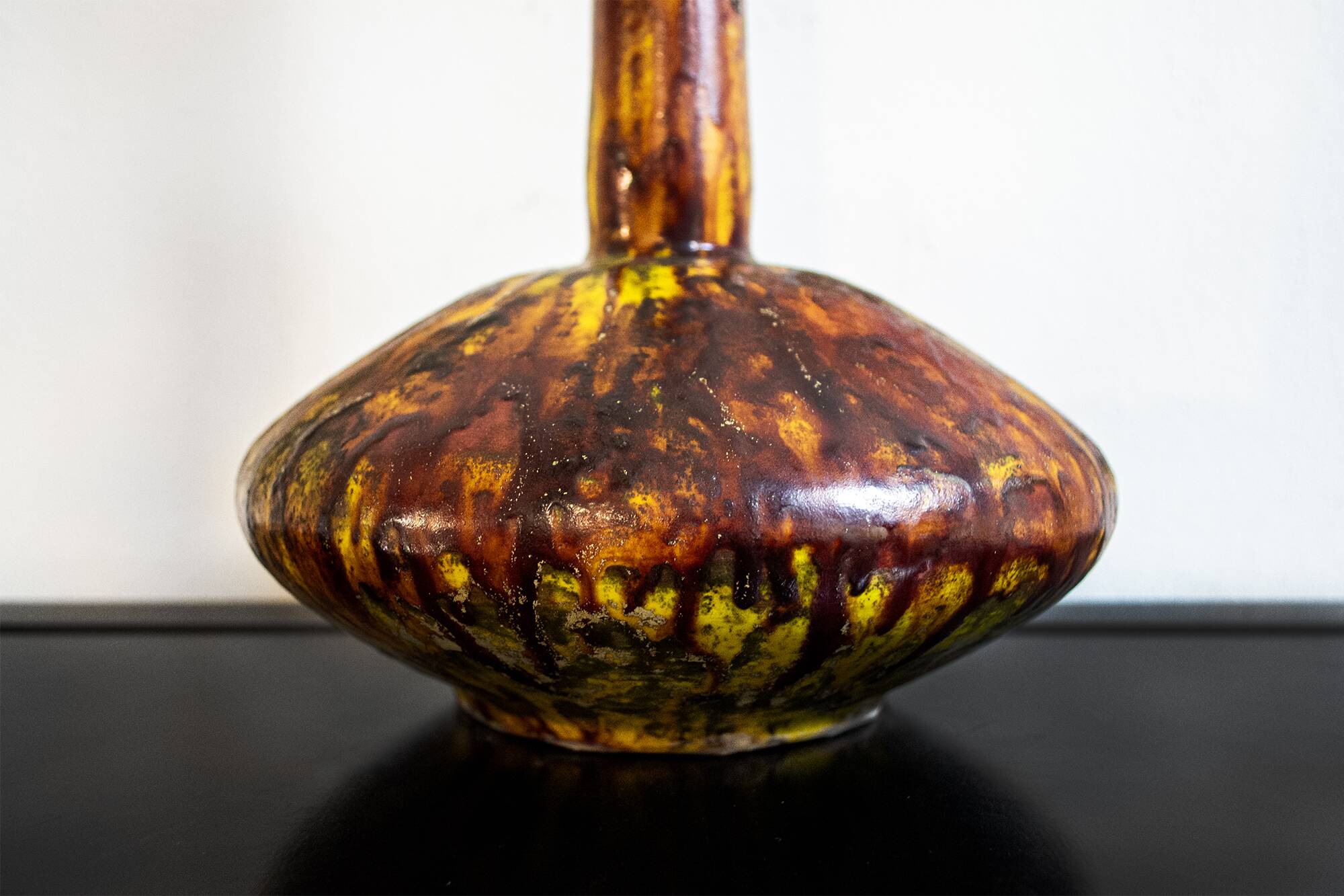 Vaso in ceramica Billetto Italia Anni '50