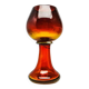 Mid-century modern vase, multicolour glass, designed by J. Słuczan-Orkusz, Poland, 1970s