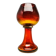 Mid-century modern vase, multicolour glass, designed by J. Słuczan-Orkusz, Poland, 1970s