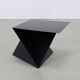 Postmodern metal Side Table in Memphis style, 1980s