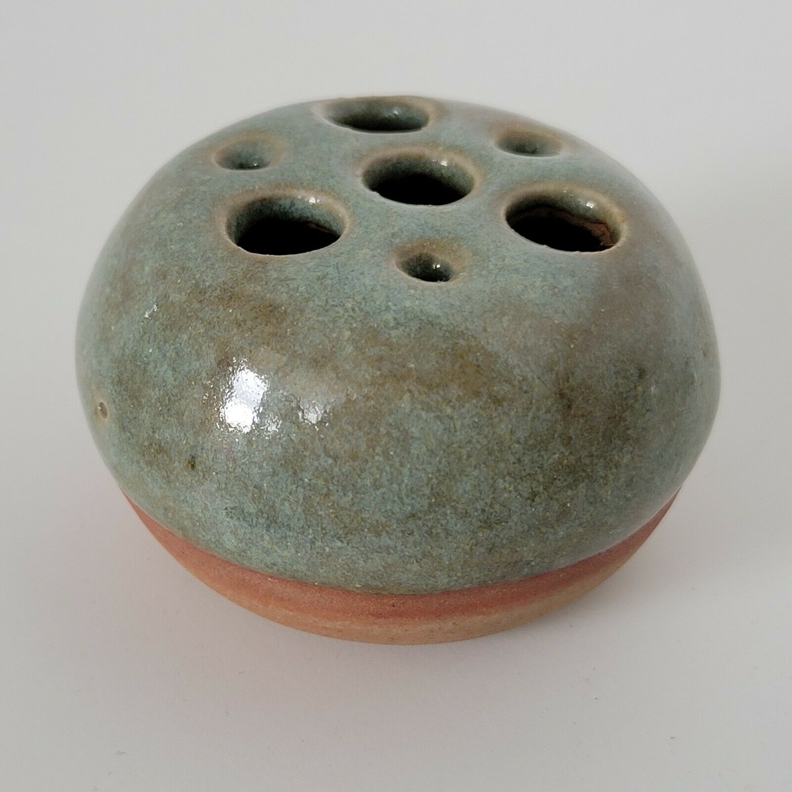 Pique fleur céramique grès signed