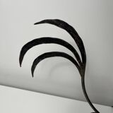 Lampe en fer forgé fer battu zoomorphe Era Marolles Jean Touret
