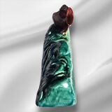 Set of twelve Vallauris majolica ceramic knife rests