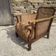English armchair type Chippendale with cushion
