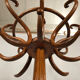 Parrot coat rack in bentwood