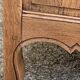 Louis XV style chest of drawers, solid raw oak, 1920.