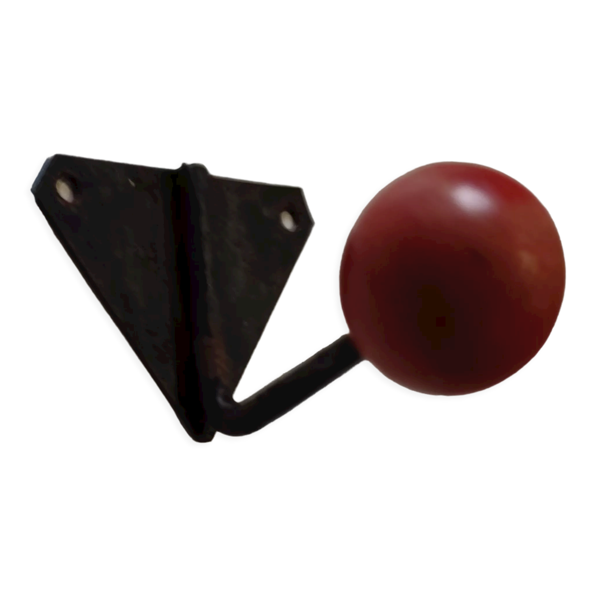 Metal and wood school hook