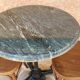 Vintage marble gueridon table 1980s