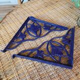 Pair of shelf brackets