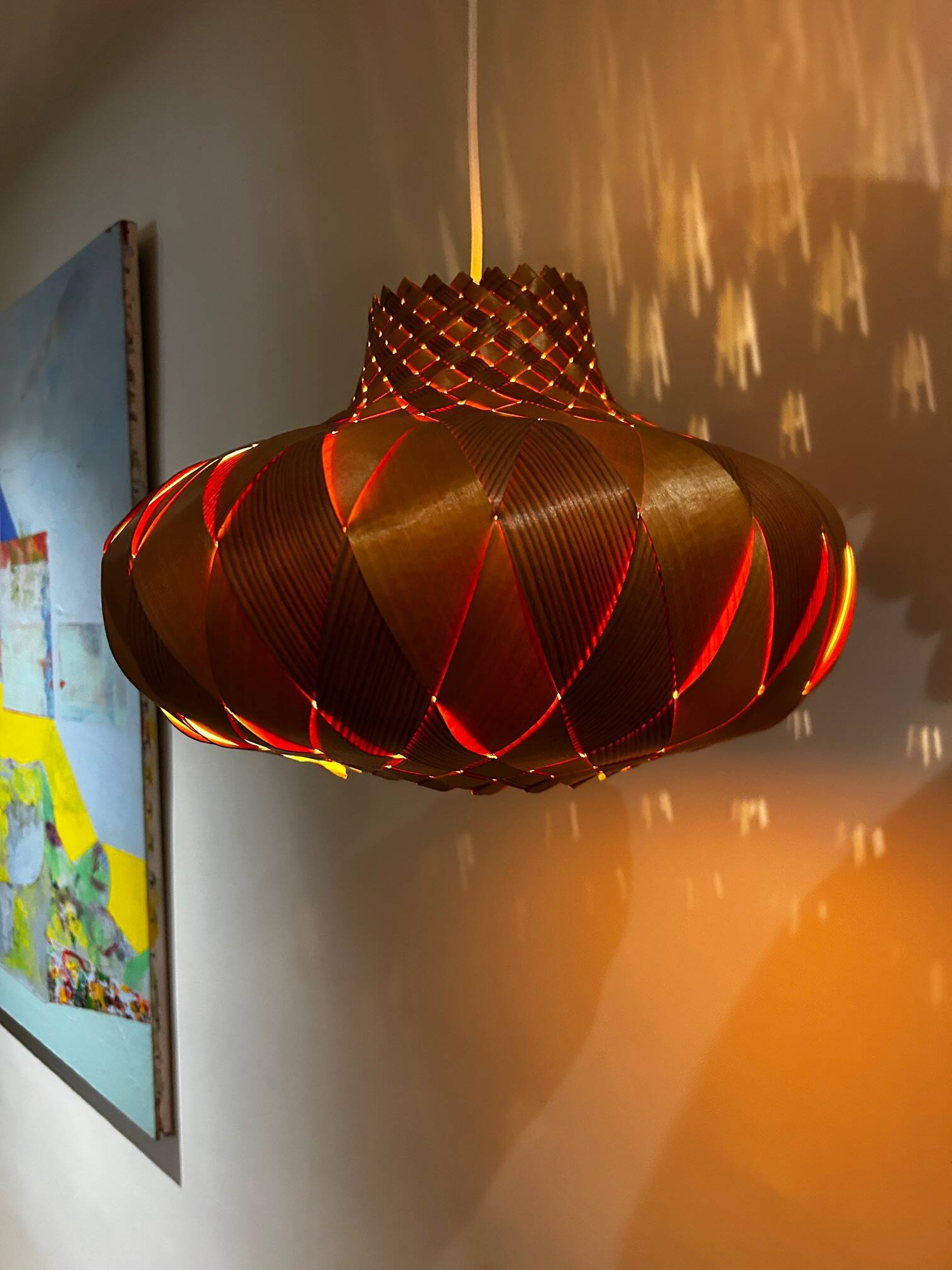 Scandinavian chandelier from the 1960s