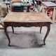 Louis XV desk with walnut burl.