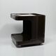 Brown 1970s Space Age Bar Cart Game by Marcello Siard for Longato