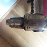 Dagobert curule armchair with chimera heads 19th century