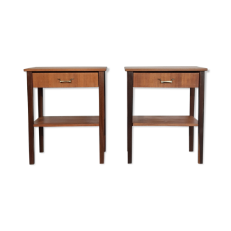 Pair of scandinavian beside tables 1960
